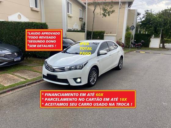 TOYOTA COROLLA 2.0 XEI 16V FLEX 4P AUTOMÁTICO